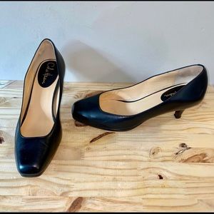 Cole Haan Nike Air Carma Square toe Kitten heels